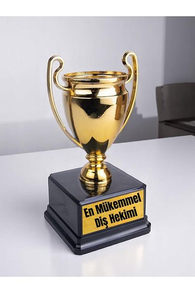 lili hediyelik The Best Dentist Printed Award Achievement Championship Trophy