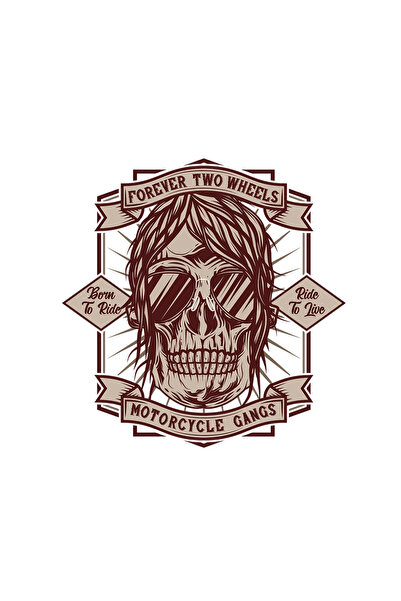 INOVATIX Σετ 8 τεμαχίων, Αυτοκόλλητο Forever Two Wheels Motorcycle Boards, IN...