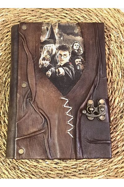 GUETTA Handmade Genuine Leather Daily Memory Book Harry Potter