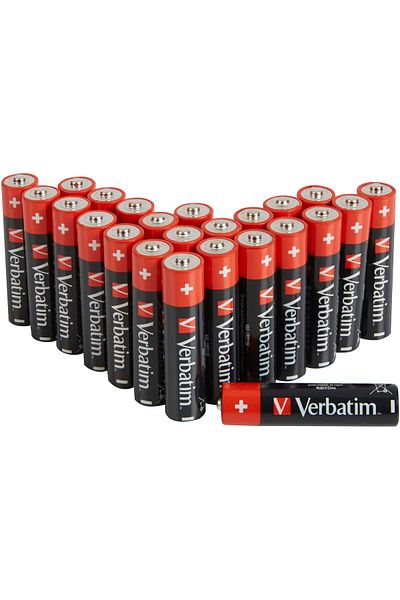 Verbatim Baterii Verbatim Alkaline, AAA, 24 buc