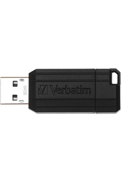 Verbatim Memorie USB Verbatim Store 'n' Go PinStripe 64GB USB 2.0, Black