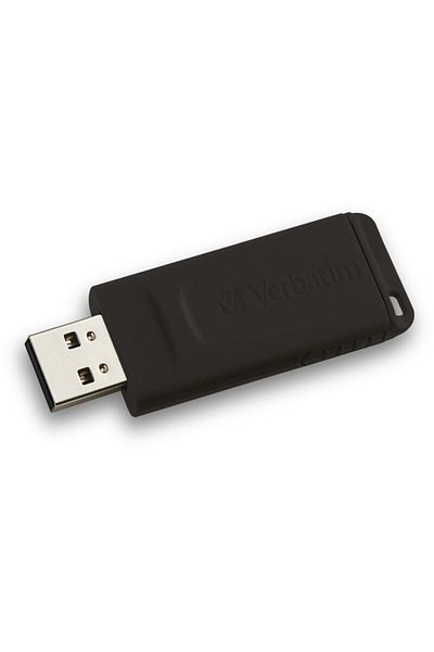 Verbatim Verbatim USB Flash Drive 128GB, 2.0, Black