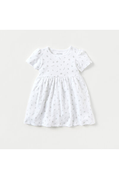 Juniors Floral Print A-line Dress - Set of 2