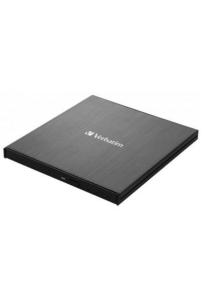 Verbatim DVD-RW extern Verbatim Slimline USB 3.2 Gen 1/ USB-C, Negru
