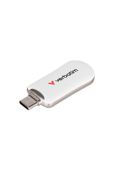 Verbatim Stick Memorie Verbatim Plectra USB-C, 3.2 Gen 1, 128 GB, Alb