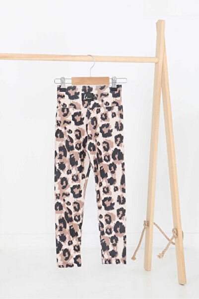 TOFİSA Κοριτσίστικο κολάν με στάμπα βιζόν - 27203