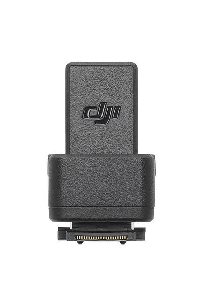 DJI DJI Camera Adapter, Compatible with DJI Mic 2, 22.2x33.1x38.8mm, 13g, Black