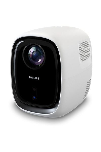 Philips Philips NeoPix 130 Smart Video Projector 120 Lumens, True HD 1280 x 720, HDMI, Wi-Fi, White