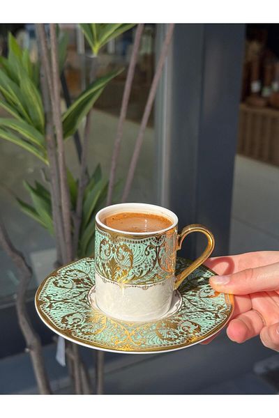 Onedekor Set of 6 Porcelain Waldo Coffee Cups