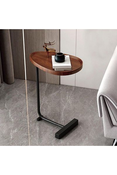 Generic C-shaped End Table, Modern Creative Design Coffeee Table, Side Table For Couch, Sofa Snack Side Tabl