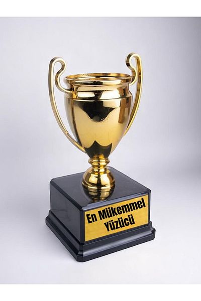 lili hediyelik The Best Excellent Swimmer Printed Award Achievement Championship Trophy
