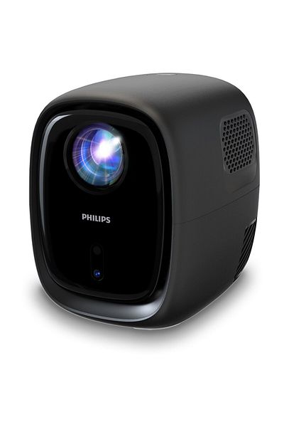 Philips Philips NeoPix 130 Smart Video Projector 120 Lumens, True HD 1280 x 720, HDMI, Wi-Fi, Black