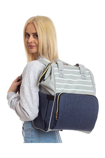 Avşar Baby 5-Piece Birth Set (Mother Baby Bag, Hospital Release Blanket, 10-Piece Wipes and 3-Piece Socks)