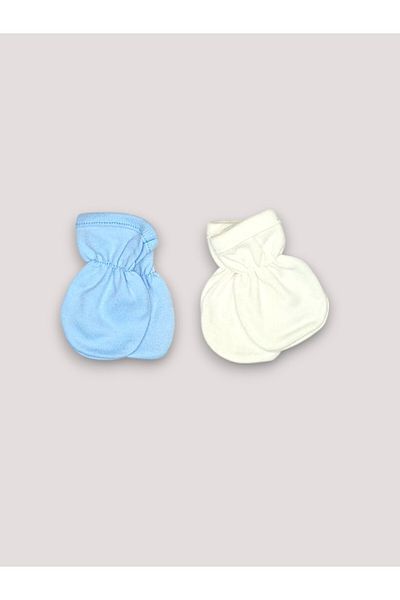 Dodo Baby Baby Gloves 100% Cotton 2-Piece Newborn Combed Cotton