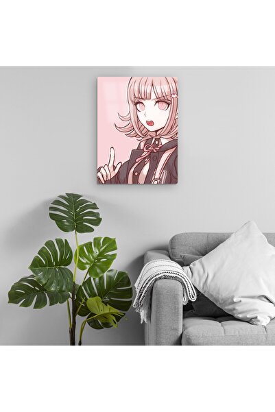 Pixxa Chiaki Nanami - Metalna slika na temu Danganronpa 2, model 1
