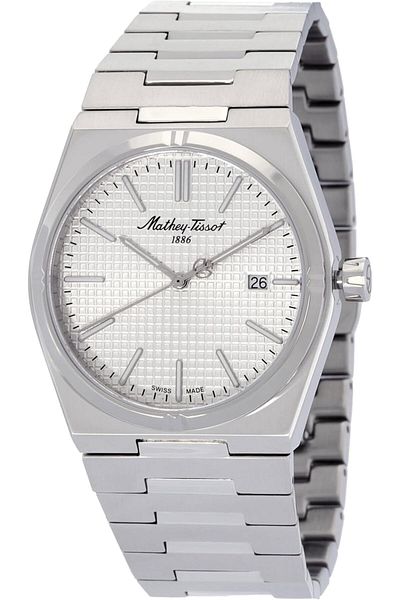 Mathey-Tissot Quartz Silver Dial Men's Watch H117AS