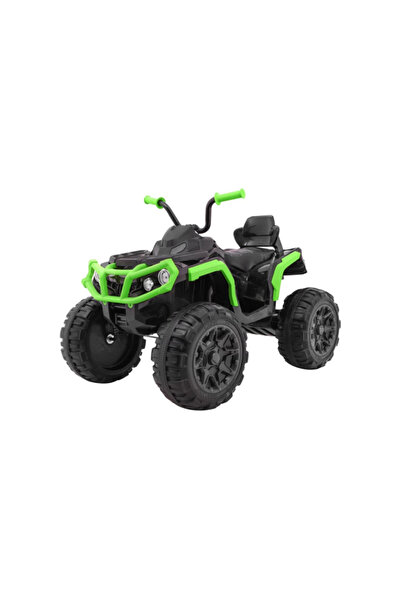 Evelise ATV electric cu telecomandă, negru cu verde
