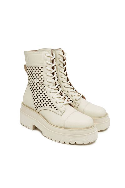Liu Jo PURPLE 34 ankle boots with leather inserts