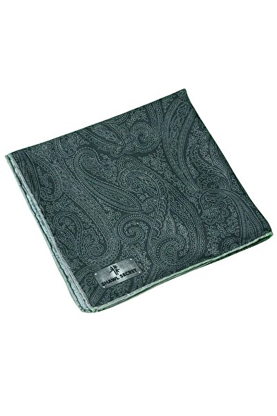 mim eşarp وشاح منقوش من القطن العرقي مقاس 90 × 90 سم