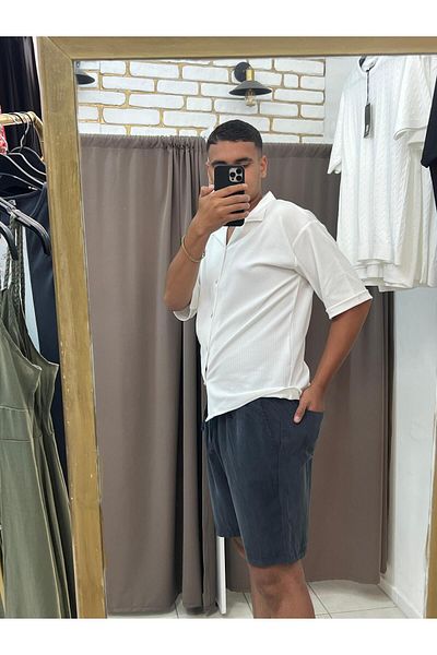 TUBA TOPTAŞ Woven Modal Shorts
