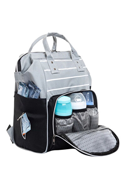 Avşar Baby 5-Piece Birth Set (Mother Baby Bag, Hospital Release Blanket, 10-Piece Wipes and 3-Piece Socks)