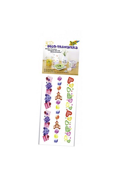 Evelise 3D decorative sticker, 6.5x13.5 cm – Toys