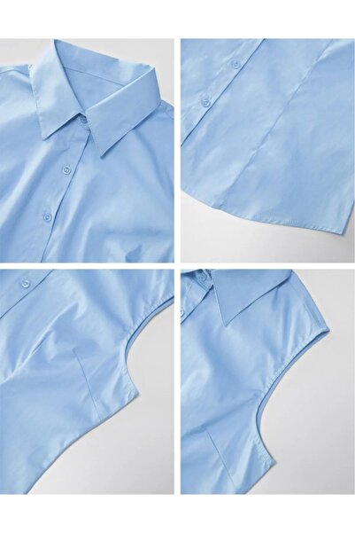 Etos Cămașă pentru femei Sport Fit Zero Sleeve 100% bumbac