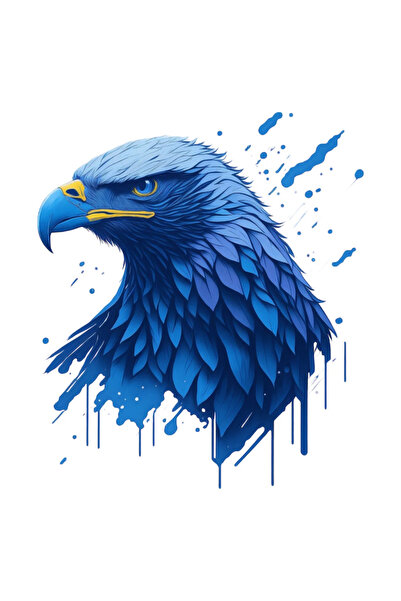 INOVATIX Set of 8 pieces, Water Eagle Sticker, INOVATIX®. 6 cm