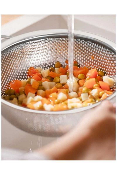 balsa group Balsa Mrk Model 26 cm Thick Steel Strainer Pasta Strainer
