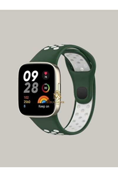 Massemr Redmi Watch 3 Uyumlu Spor Delikli Silikon Kordon – Terletmeyen Hafif ...