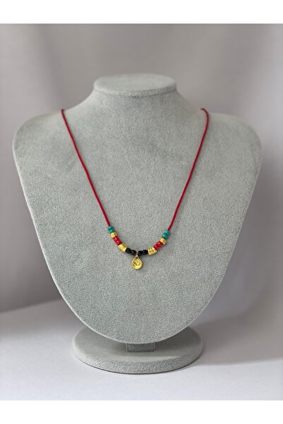 MONA Kırmızı ip kolye