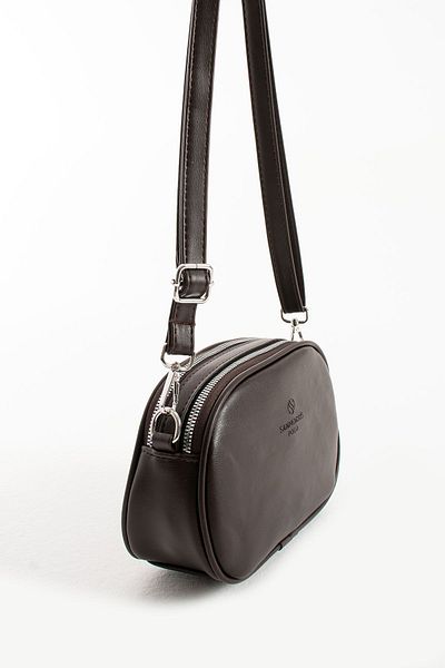 H&D COLLECTİON Мека кожена много практична малка чанта за рамо и през рамо с 3 отделения 1423