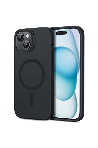 ESR IPhone 15 Case - ESR Cloud Soft HaloLock - Black