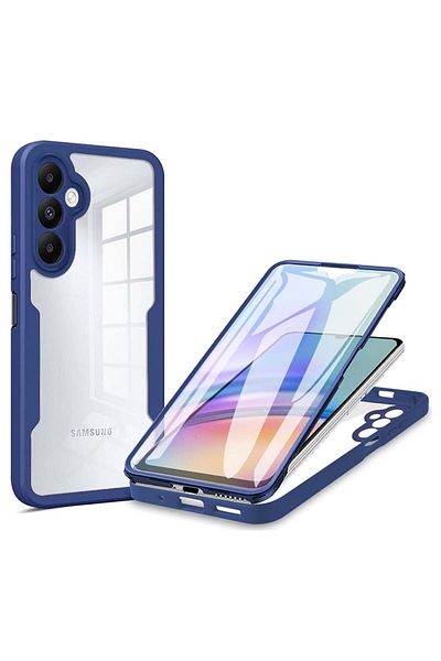 Techsuit Case for Samsung Galaxy A34 5G + Foil - Techsuit ColorVerse 360 Series - Blue