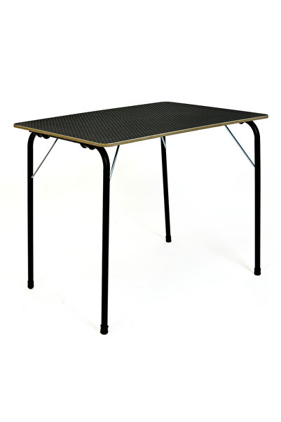 moniev Hexa Plus Kamp Masası Plywood Katlanır Bahçe Masası 50cm x 70cm