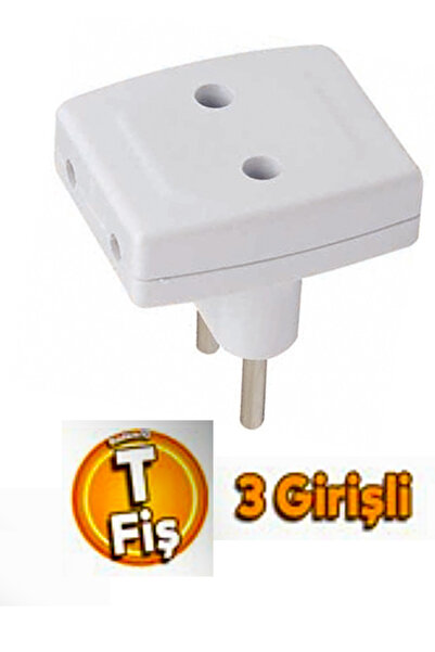 KL HOME T TİP - 3 Giriş Elektrik Priz Çoğaltıcı Fiş Aleti