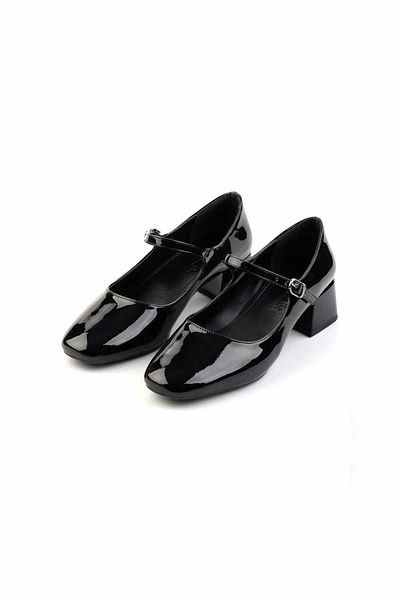 Bambi Black Women's Classic Heeled Shoes K 01213414008