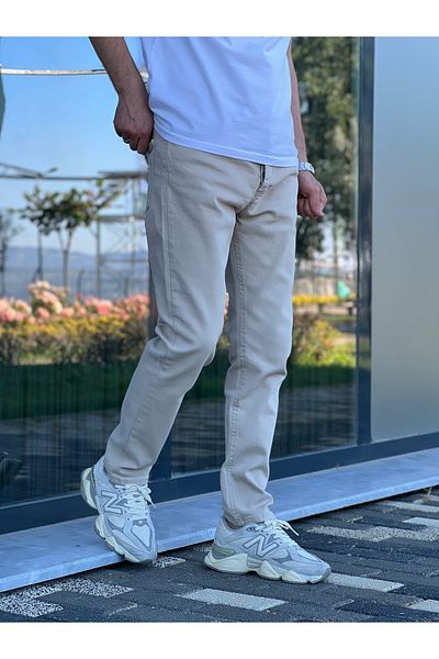 ElitWear Ανδρικό τζιν παντελόνι Power Lycra Slim Fit
