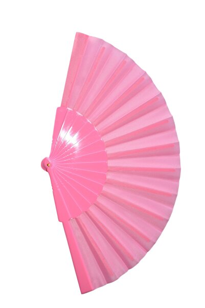 YELPAZE DÜNYASI YELPAZE PEMBE DÜZ ŞIK SERİNLETİCİ PEMBE