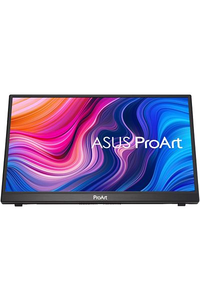 ASUS Monitor profesional portabil LED IPS Asus ProArt Display 14inch Full HD, USB-C, Touchscreen, Negru