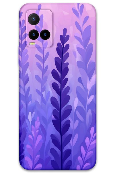 Gramaphone Vivo Y21S Compatible Flower Pattern Phone Case + Screen Protector ...