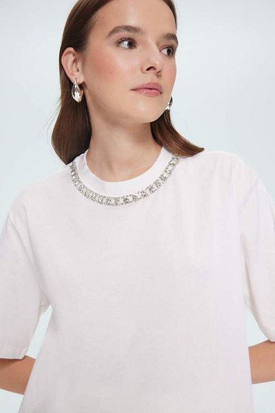 DeFacto New Season Regular Fit Crew Neck Short Sleeve Tunic