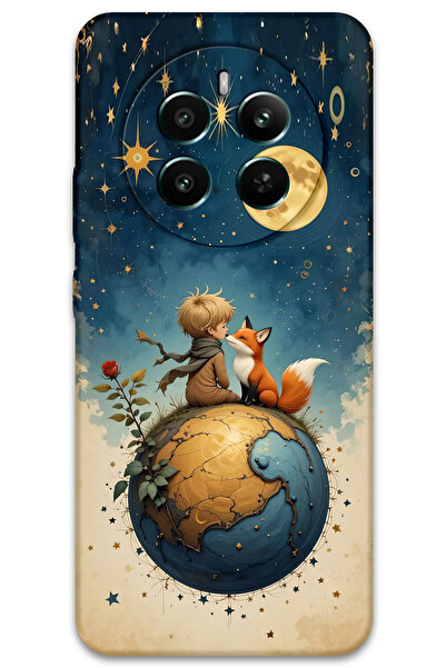 Gramaphone Realme 12 Pro Plus Uyumlu Çizgi Film Desenli Telefon Kılıfı + Ekra...