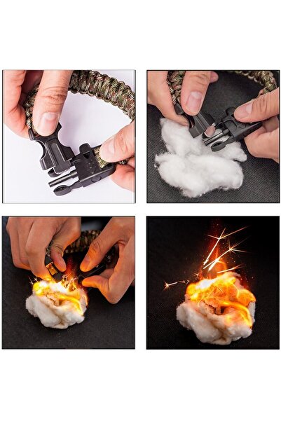 OBURO Multi-Purpose Survival Bracelet