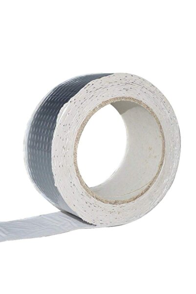 SIKS Bandă hidroizolatoare bituminoasă cu cauciuc butilic, lățime 5 cm x lungime 5 m, argintie