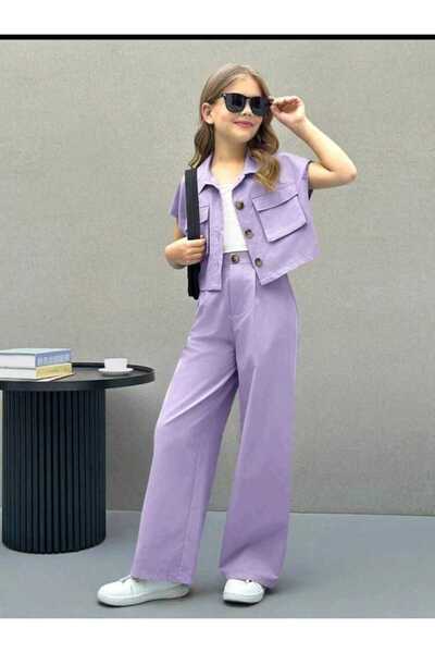 zeynoshkids Yazlık Gabardin Kumaş ve Kaşkorse Atlet Alt Üst Takım