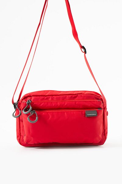 OLDSO Sanmorris Women's 3-Eye Parachute Fabric Adjustable Crossbody Bag 6003