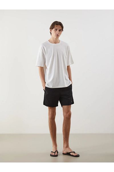 LC Waikiki Xside Black Short Length Basic Men's Swim Shorts