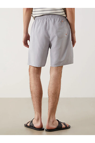 LC Waikiki LCWAIKIKI Κλασικό γκρι ανδρικό μαγιό με μήκος μέχρι το γόνατο