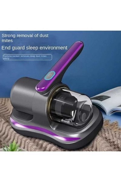 Generic Portable Mini Dust & Mite Remover – Wireless Handheld Vacuum Cleaner for Home, Bed, and Upholstery